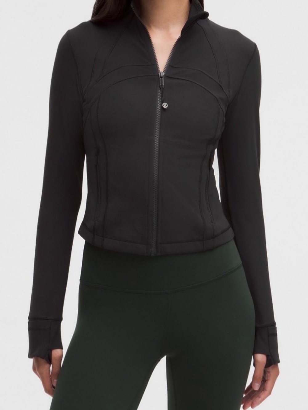 lululemon black define cropped jacket